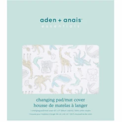 Aden + Anais™ Essentials Funda De Algodón Para Cambiador Natural History -Roba Ventas aden anais essentials funda de algodon para cambiador natural history a316407 4