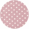 Alfombra Infantil LIVONE A Los Niños Les Encantan Las Alfombras CIRCLE Rosa/blanco 160 Cm Redondas