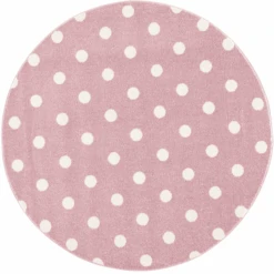 Alfombra Infantil LIVONE A Los Niños Les Encantan Las Alfombras CIRCLE Rosa/blanco 160 Cm Redondas -Roba Ventas alfombra infantil livone a los ninos les encantan las alfombras circle rosa blanco 160 cm redondas a296116 4