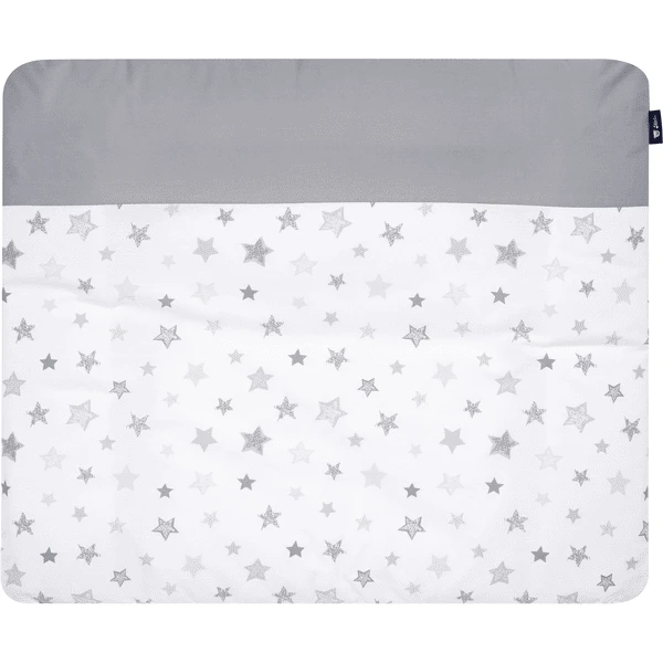 Alvi Cambiador Con Funda Estrellas Gris Plateado Exclusivo 70 X 85 Cm 1 Alvi Cambiador Con Funda Estrellas Gris Plateado Exclusivo 70 X 85 Cm