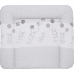 Alvi Cambiador Molly Lámina De Plástico Hipopótamo Plateado 70 X 85 Cm