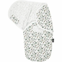 Alvi ® Wrap Harmonie Petit E Fleurs Verde/blanco
