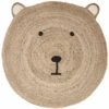 Atmosphera Alfombra De Yute Oso, 100 Cm