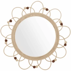 Atmosphera Espejo Infantil Campagne Rattan