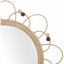 Atmosphera Espejo Infantil Campagne Rattan -Roba Ventas atmosphera espejo infantil campagne rattan a401966 3