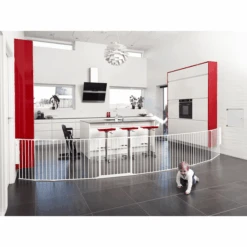 BabyDan Baby Dan Barrera De Seguridad Flex XXL Blanco -Roba Ventas baby dan barrera de seguridad flex xxl blanco a280544 4