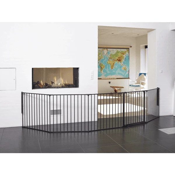 BabyDan Baby Dan Barrera De Seguridad Flex XXL Negro 4 BabyDan Baby Dan Barrera De Seguridad Flex XXL Negro - Imagen 4