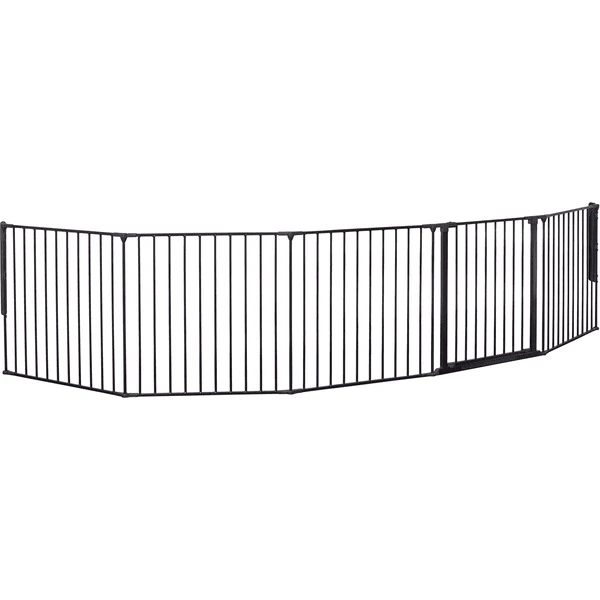 BabyDan Baby Dan Barrera De Seguridad Flex XXL Negro 1 BabyDan Baby Dan Barrera De Seguridad Flex XXL Negro