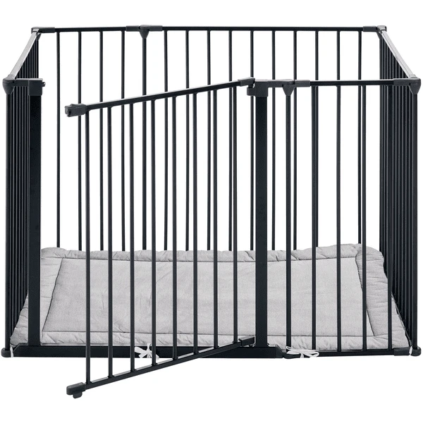 BabyDan Baby Dan Parque Square Incluye Colchoneta Negro 1 BabyDan Baby Dan Parque Square Incluye Colchoneta Negro