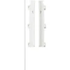 BabyDan Baby Dan Set De Fijación A La Pared Para Flex Gitter (Rejas De Seguridad, M, L, XL, XXL) Blanco