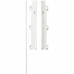 BabyDan Baby Dan Set De Fijación A La Pared Para Flex Gitter (Rejas De Seguridad, M, L, XL, XXL) Blanco