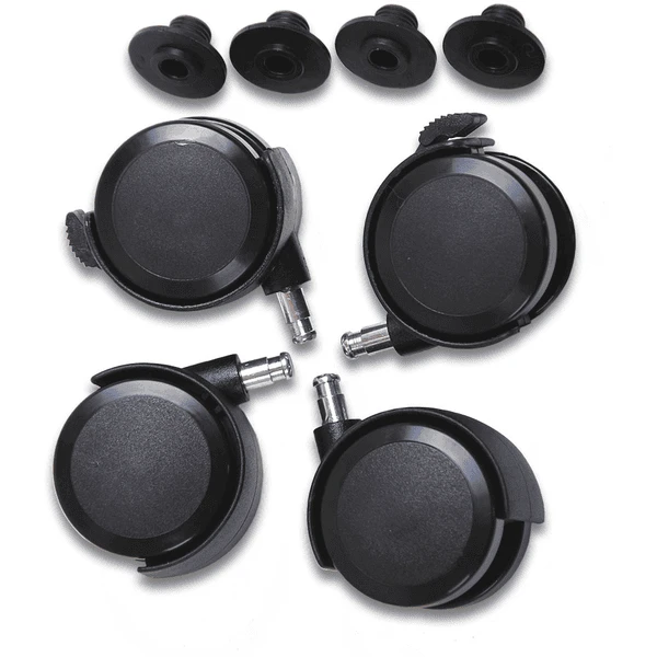Babybay Set De Ruedas Para Parqué Negro 1 Babybay Set De Ruedas Para Parqué Negro