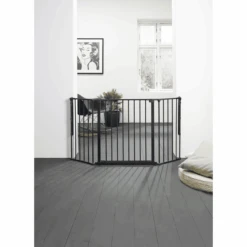 BabyDan Barrera De Seguridad Flex M 90 A 146 Cm Negro -Roba Ventas babydan barrera de seguridad flex m 90 a 146 cm negro a280533 3