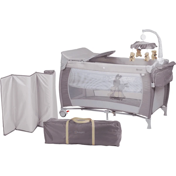 BabyGO Cuna De Viaje Sleeper Delux - Beige 2 BabyGO Cuna De Viaje Sleeper Delux - Beige - Imagen 2
