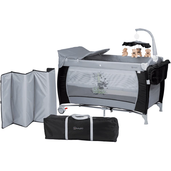 BabyGO Cuna De Viaje Sleeper Delux - Negro 2 BabyGO Cuna De Viaje Sleeper Delux - Negro - Imagen 2