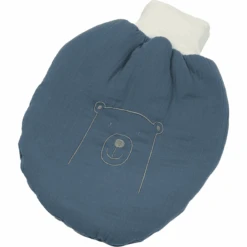 Be 's Collection Muslin Romper Bag Ligeramente Acolchado Azul Oscuro