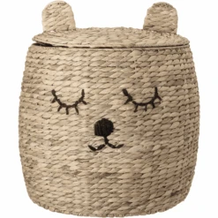 Bloomingville MINI Cesta Con Tapa Jacinto De Agua Dolma Natural 6 Bloomingville MINI Cesta Con Tapa Jacinto De Agua Dolma Natural -Roba Ventas bloomingville mini cesta con tapa jacinto de agua dolma natural a381188 2