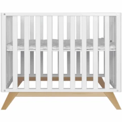 Bopita Parque Infantil / Corralito De Bebé Lynn Blanco / Madera