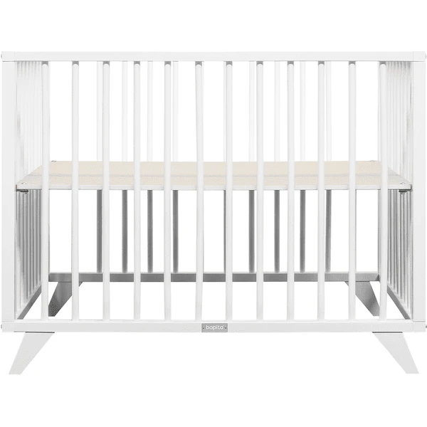 Bopita Parque Infantil / Corralito De Bebé Retro Blanco 1 Bopita Parque Infantil / Corralito De Bebé Retro Blanco