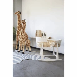 Childhome CHILD HOME Cesta De Mosaico De Hoja De Maíz Incl. Colchón Y Funda Heart -Roba Ventas child home cesta de mosaico de hoja de maiz incl colchon y funda heart a311011 4