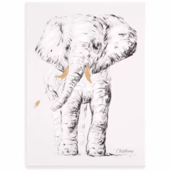 Childhome CHILD HOME Pintura Al óleo Elefante 30 X 40 Cm -Roba Ventas child home pintura al oleo elefante 30 x 40 cm a287390 2