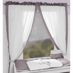 Cortina De La Colección Be Be 's 2 Bufandas De Bucle Búho Rosa 100 X 150 Cm -Roba Ventas cortina de la coleccion be be s 2 bufandas de bucle buho rosa 100 x 150 cm a288485 1