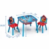 Delta Children Delta Child Ren Juego De Mesa Y Silla De Almacenamiento De La Patrulla Canina