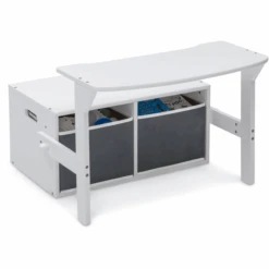 Delta Children Delta Child Ren MySize Banco De Actividades Reversible Con Almacenaje - Blanco -Roba Ventas delta child ren mysize banco de actividades reversible con almacenaje blanco a405425 3