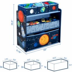 Delta Children Delta Child Ren Space Adventure S Toy Organizer -Roba Ventas delta child ren space adventure s toy organizer a332474 2