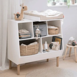 Done By Deer ™ Cambiador Easy Wipe Confetti Blue -Roba Ventas done by deer cambiador easy wipe confetti blue a341627 4