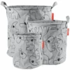 Done By Deer™ Cestas De Almacenaje Contour 3-piezas, Gris