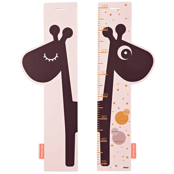 Done By Deer™ Metro Infantil Jirafa Raffi, Rosa 2 Done By Deer™ Metro Infantil Jirafa Raffi, Rosa - Imagen 2