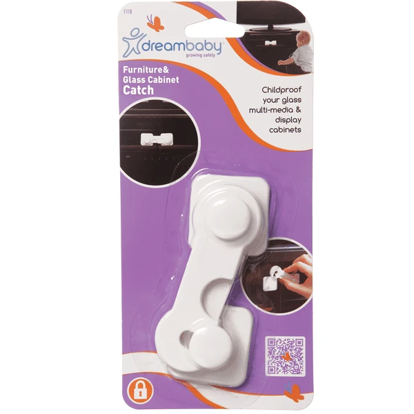 Dreambaby Dream Baby ® Vidrio Y Cierre De Armario, Blanco 4 Dreambaby Dream Baby ® Vidrio Y Cierre De Armario, Blanco - Imagen 4