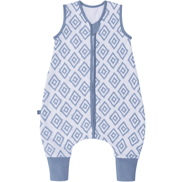 Emma & Noah Saco De Dormir Con Perneras Diamond Blue 1 Emma & Noah Saco De Dormir Con Perneras Diamond Blue