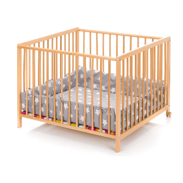 Fillikid Acolchado Para Parque Infantil Estrellas Gris 2 Fillikid Acolchado Para Parque Infantil Estrellas Gris - Imagen 2