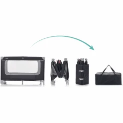 Fillikid Cuna De Viaje Paris Con Colchón Confort Gris Oscuro Melange -Roba Ventas fillikid cuna de viaje paris con colchon confort gris oscuro melange a299311 2