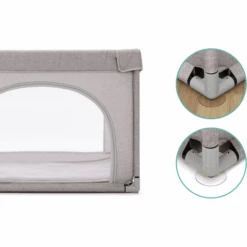 Fillikid Parque Infantil / Corralito De Bebé Sofia Melange Grey -Roba Ventas fillikid parque infantil corralito de bebe sofia melange grey a299353 4