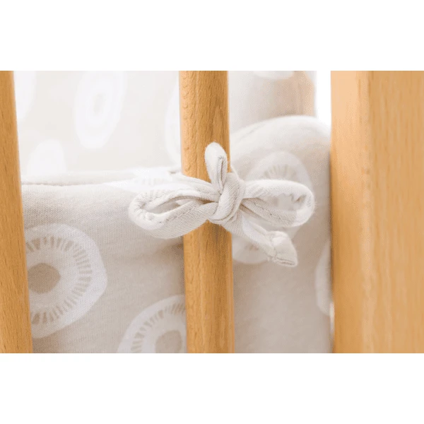 Fillikid Protector Para Parque Infantil / Corralito De Bebé Circles Grey 5 Fillikid Protector Para Parque Infantil / Corralito De Bebé Circles Grey - Imagen 5