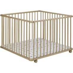 Geuther Parque Belami Plus 97 X 97 Cm Natural Lámina 032 Estrellas