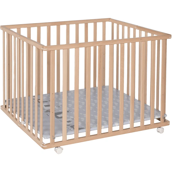 Geuther Parque Infantil Leela 94 X 102,5 Cm Lama Madera 3 Geuther Parque Infantil Leela 94 X 102,5 Cm Lama Madera - Imagen 3