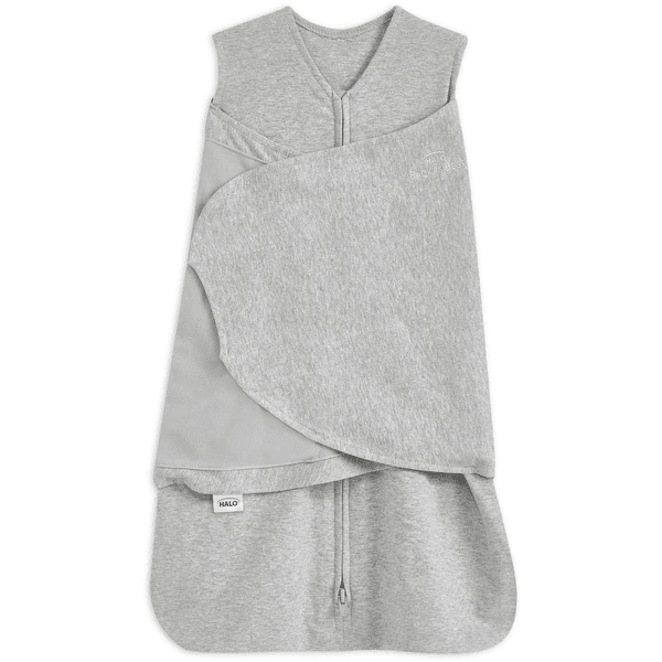 HALO® Saco De Dormir Cambiador SleepSack® Heather Grey 1 HALO® Saco De Dormir Cambiador SleepSack® Heather Grey