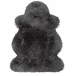 Heitmann Piel De Borreguillo Australiano De Primera Calidad Antracita