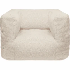 Jollein Sillón Infantil Beanbag Boucle Nature -Roba Ventas jollein sillon infantil beanbag boucle nature a383239 3