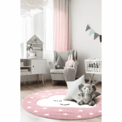 Juego LIVONE Y Alfombra De Niños Los Niños Aman Las Alfombras Smile Y La Nube, Rosa/blanco, 133 Cm -Roba Ventas juego livone y alfombra de ninos los ninos aman las alfombras smile y la nube rosa blanco 133 cm a288896 3