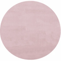 Juguete LIVONE Y Alfombra Infantil Happy Rugs Uni Round Rosa, 133 Cm