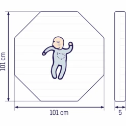 JULIUS ZÖLLNER Activity Colchón Playpen 8 Caras 101 X 101 Cm -Roba Ventas julius zoellner activity colchon playpen 8 caras 101 x 101 cm a238940 4