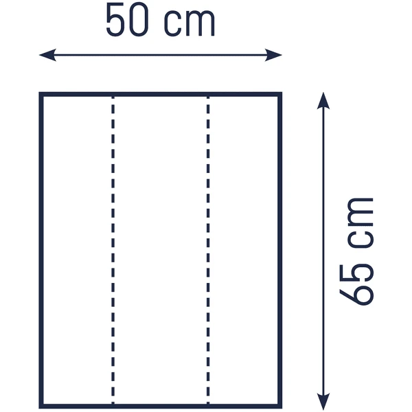 JULIUS ZÖLLNER Bandeja De Cambio De 2 Cuña Rosalie 50 X 65 Cm 2 JULIUS ZÖLLNER Bandeja De Cambio De 2 Cuña Rosalie 50 X 65 Cm - Imagen 2
