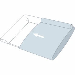 JULIUS ZÖLLNER Cubierta Para El Tapete De Cambio Loop "Jacob" Twiggy -Roba Ventas julius zoellner cubierta para el tapete de cambio loop jacob twiggy a302491 1