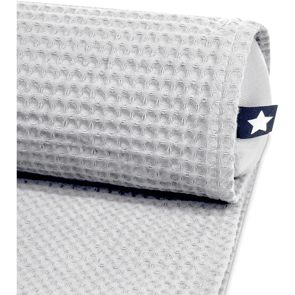 JULIUS ZÖLLNER Funda Para Cambiador Loop "Jacob" Waffle Pique Light Gris 4 JULIUS ZÖLLNER Funda Para Cambiador Loop "Jacob" Waffle Pique Light Gris - Imagen 4