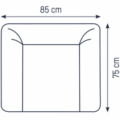 JULIUS ZÖLLNER Funda Para Cambiador Terra Verde 85 X 75 Cm -Roba Ventas julius zoellner funda para cambiador terra verde 85 x 75 cm a301599 1